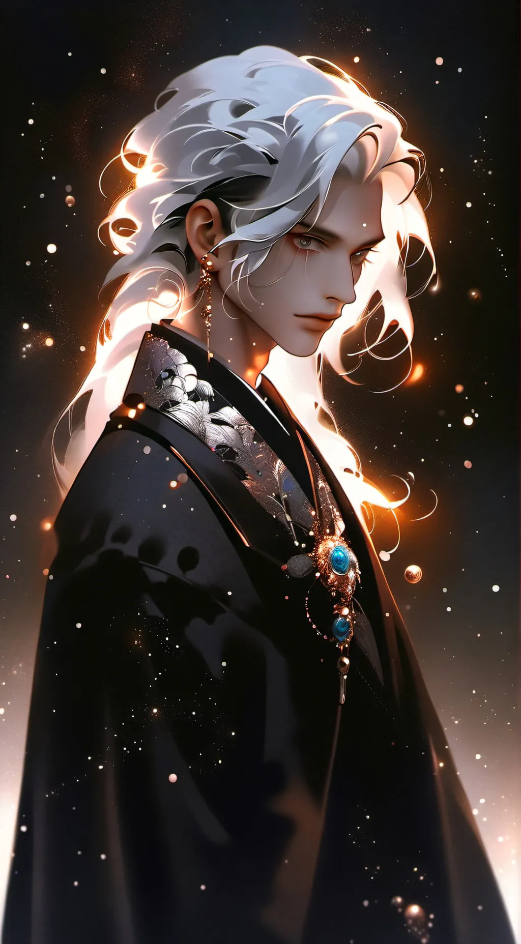 ai character: Léo background