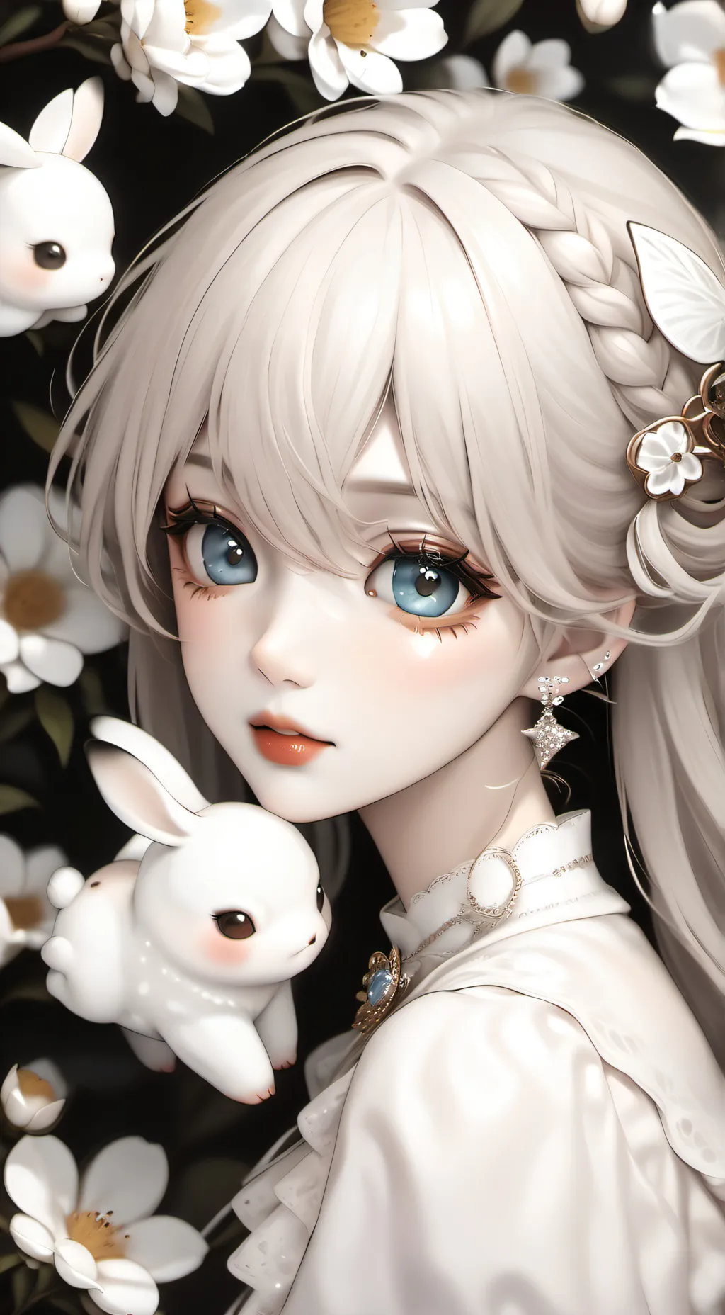 ai character: 🐰suy🐰 background
