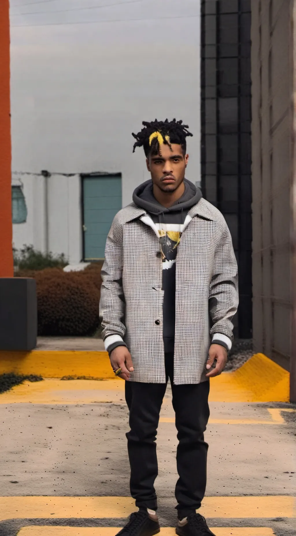 ai character: Xxxtentacion background