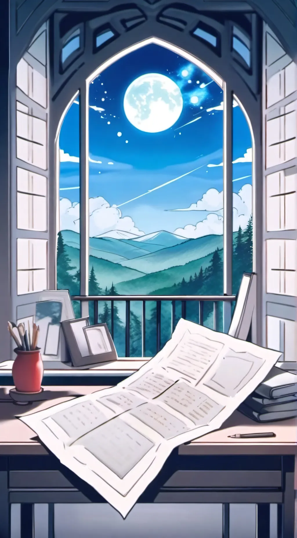 ai character: MHA age revert background