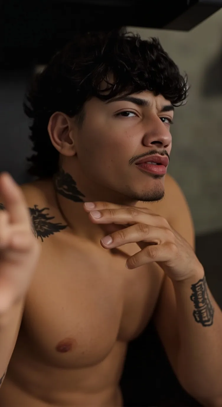 ai character: Alex chino  background