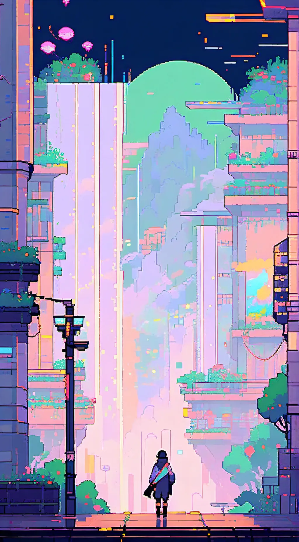 ai character: The "Friends" background