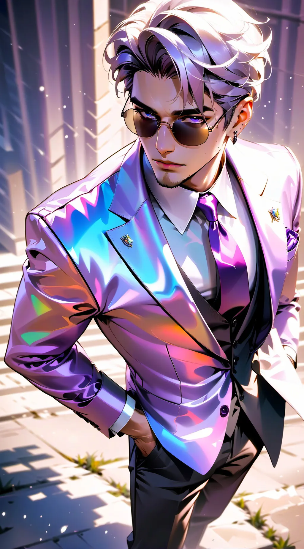 ai character: Gian Hussein  background