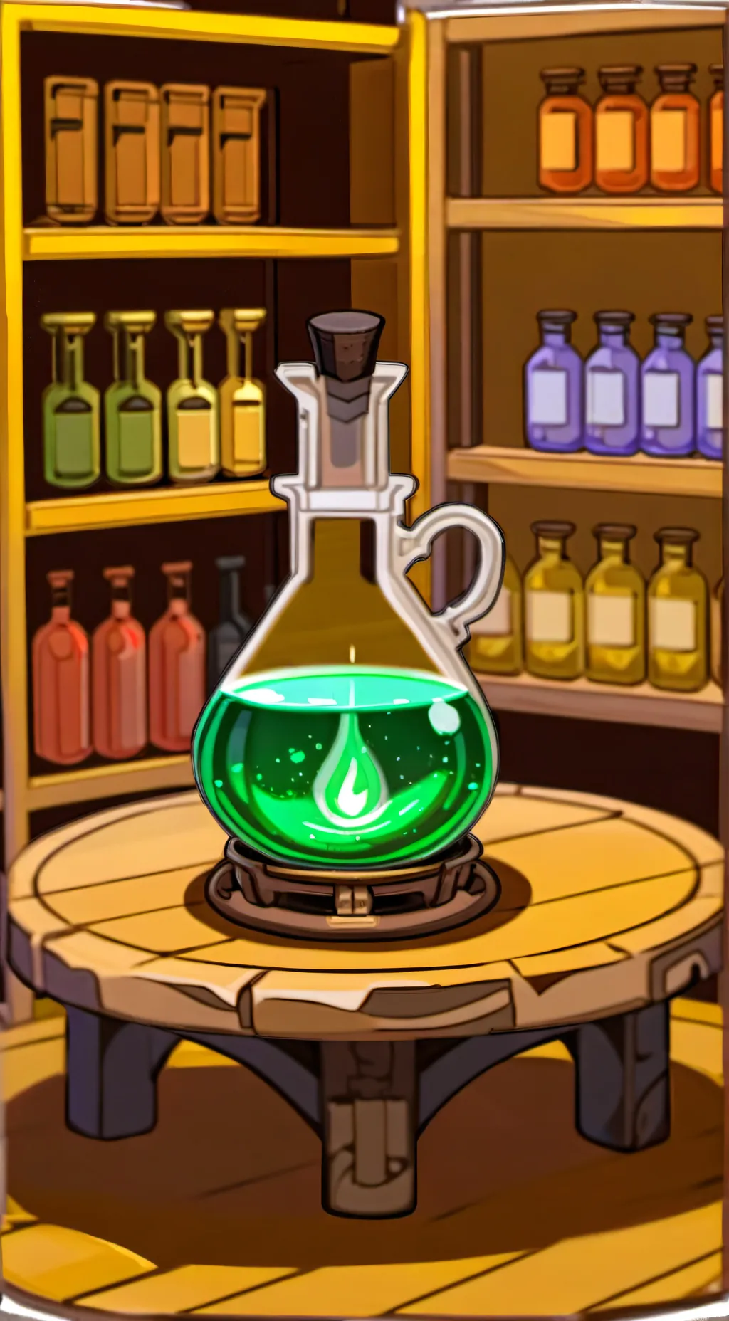 ai character: Alchemist  background