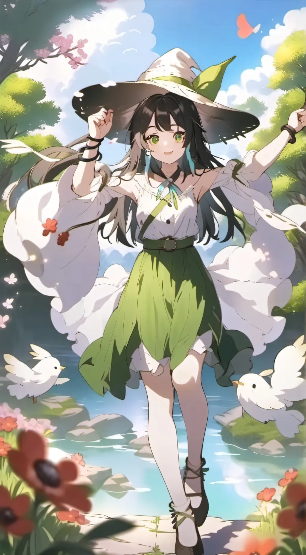 ai character: drague background