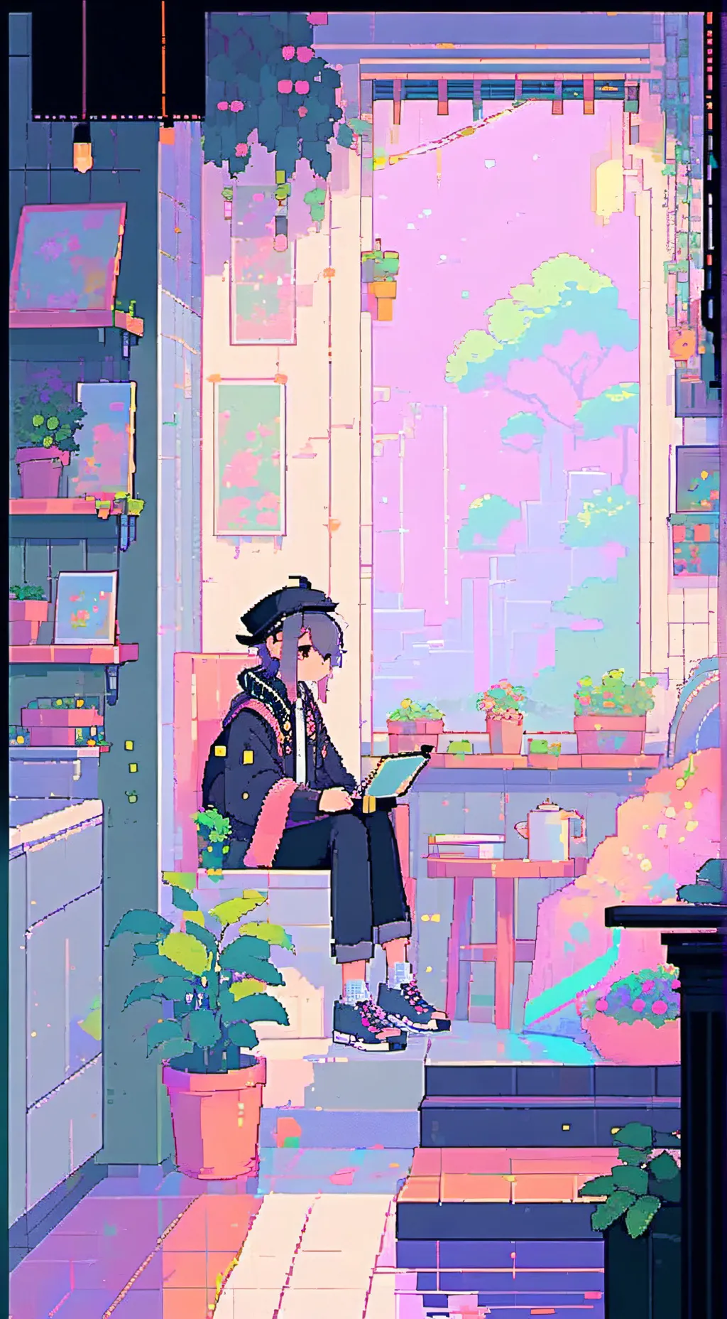 ai character: отель хаз. background