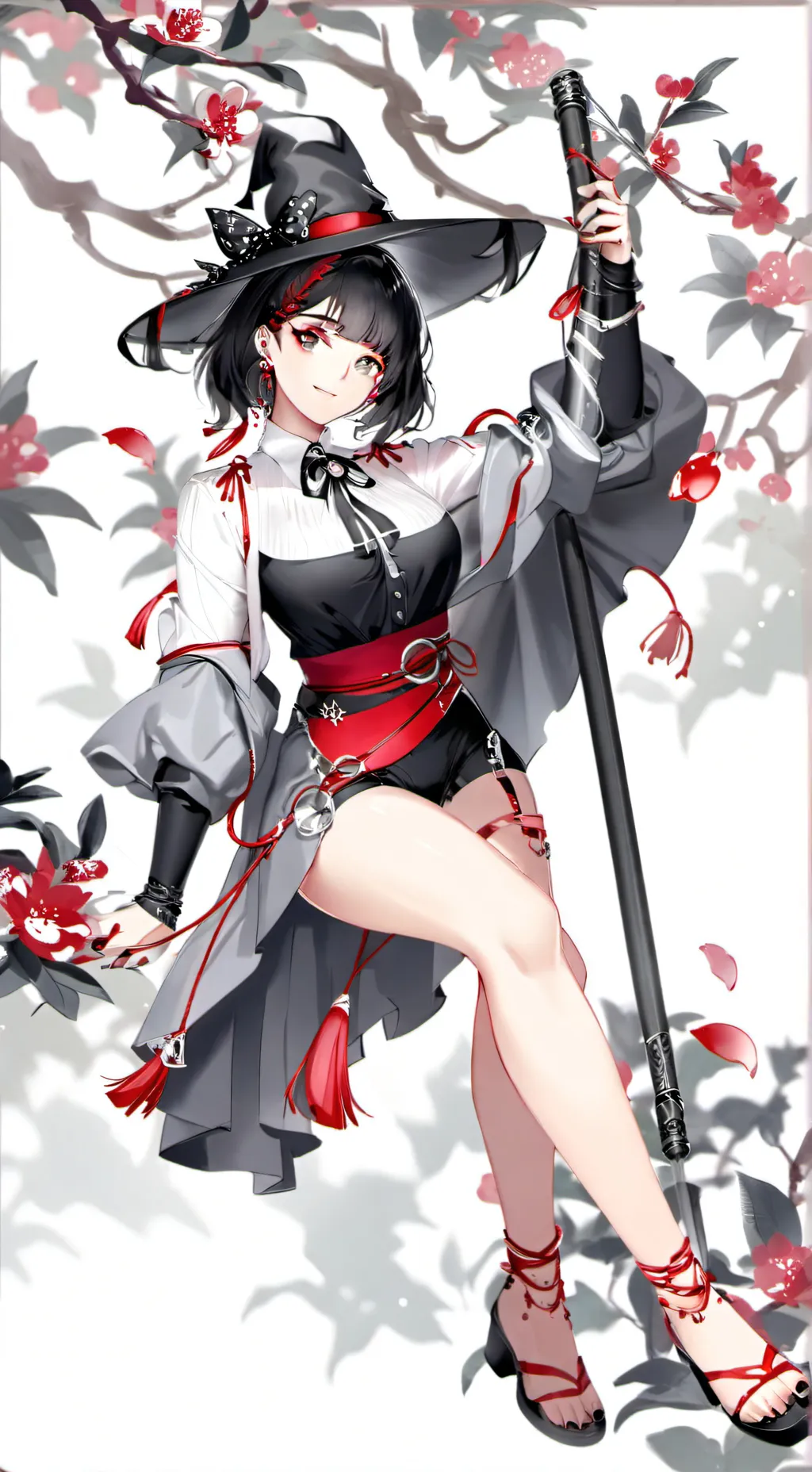 ai character: lianhua background