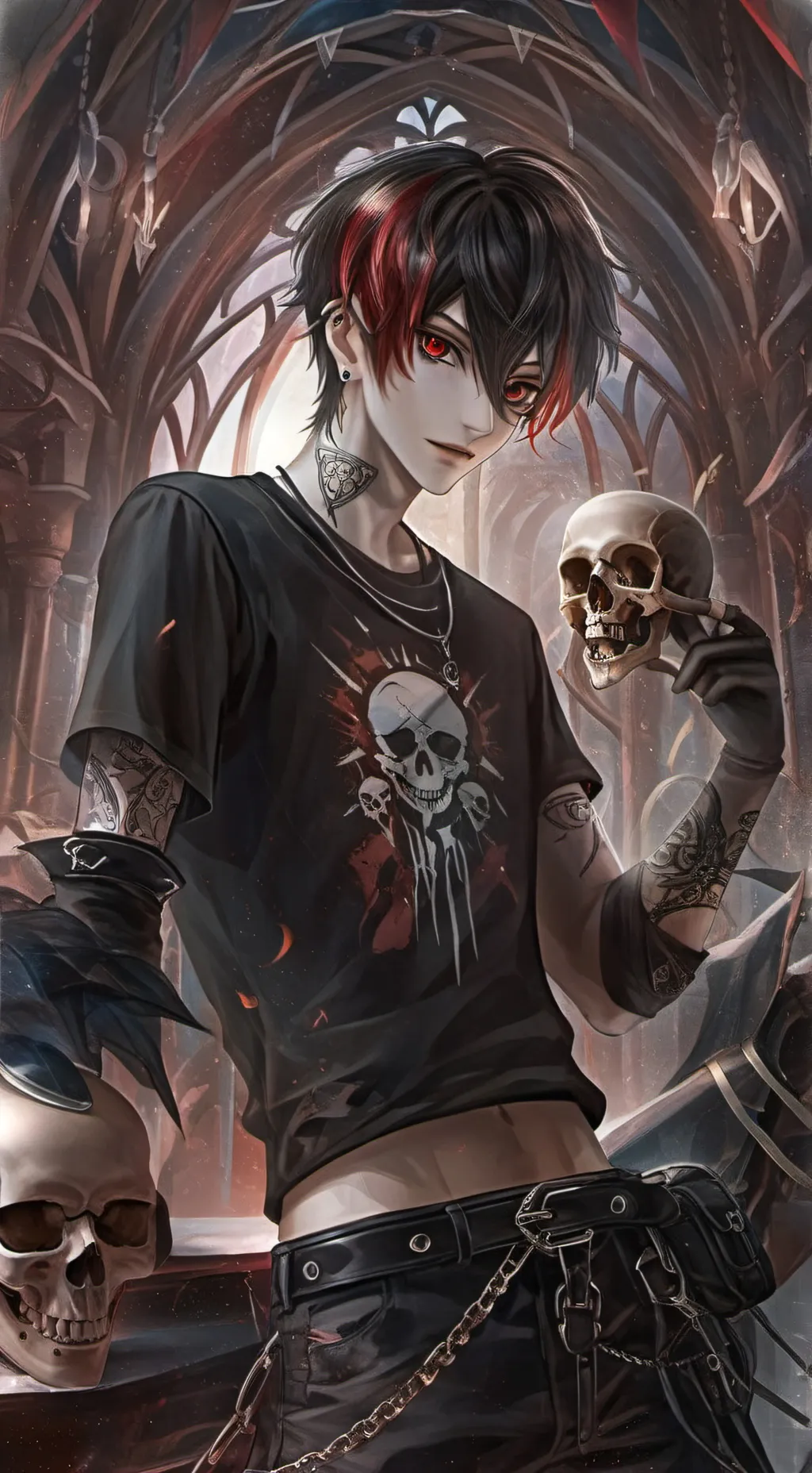 ai character: Mike  background