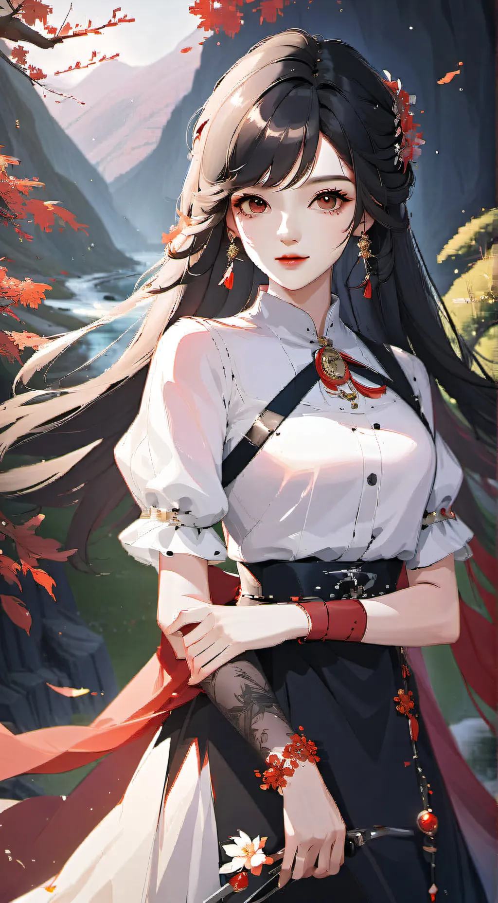 ai character: MHA love potion background