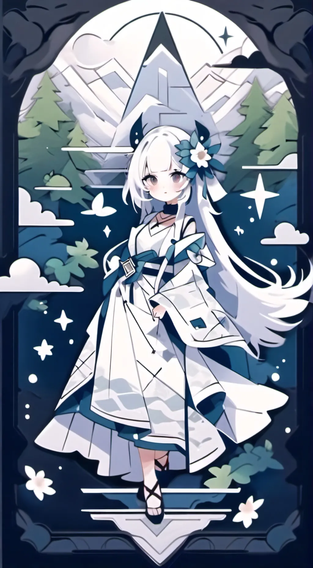 ai character: Kitten army 10 background