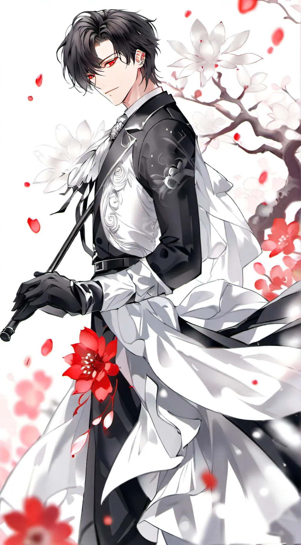 ai character: El Cuervo background