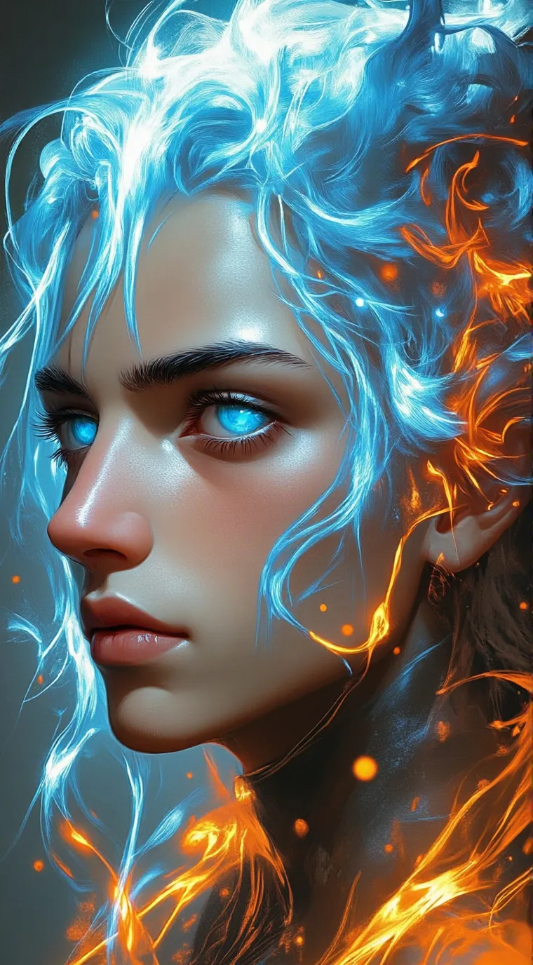 ai character: Elaro Emberstride background