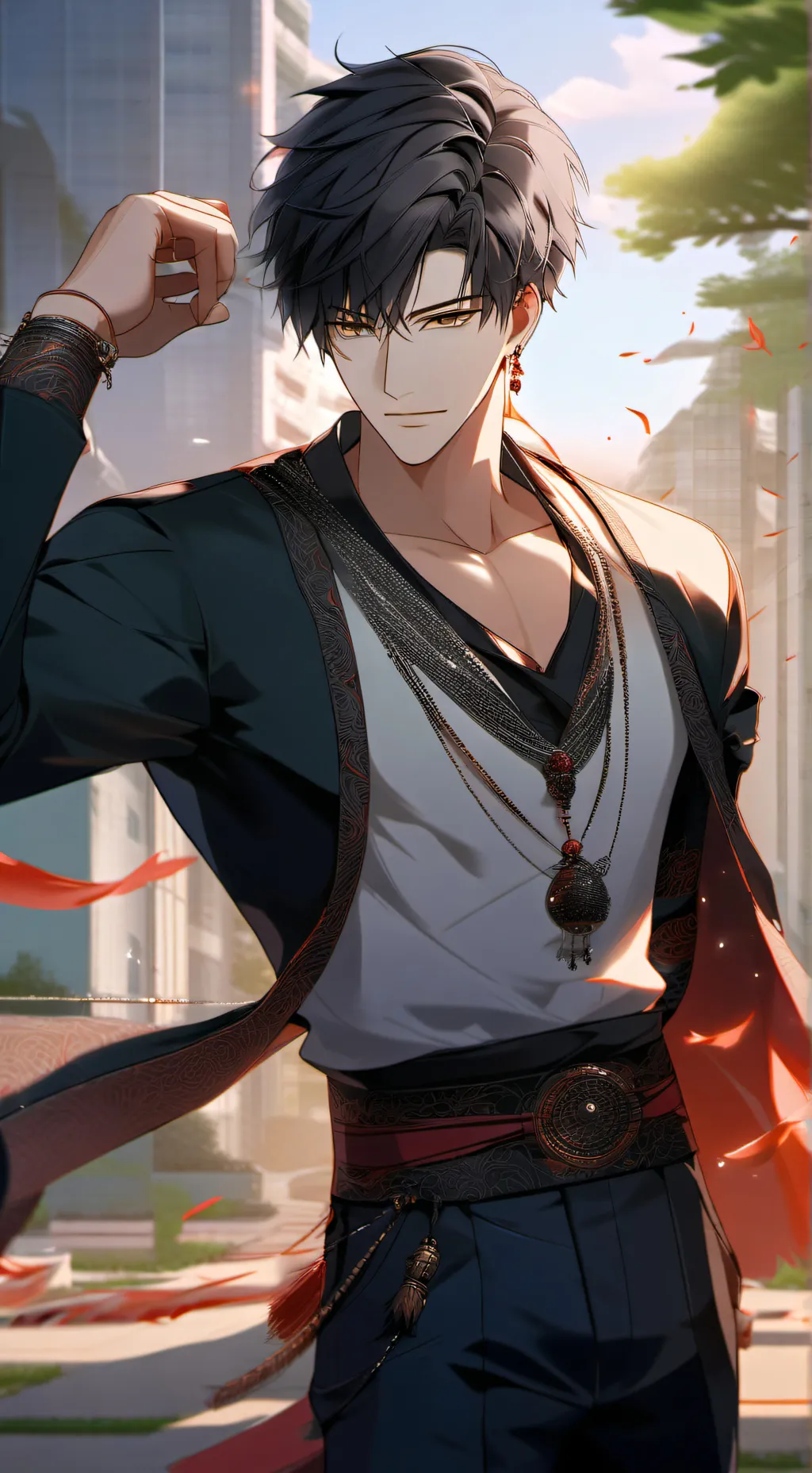 ai character: Isaque  background