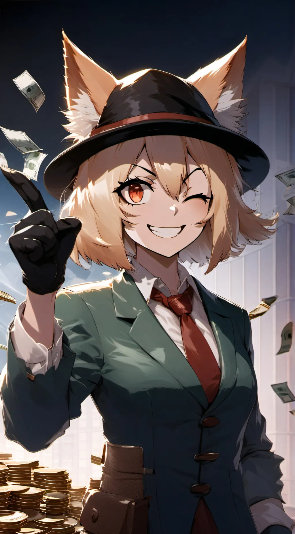 ai character: Lily background