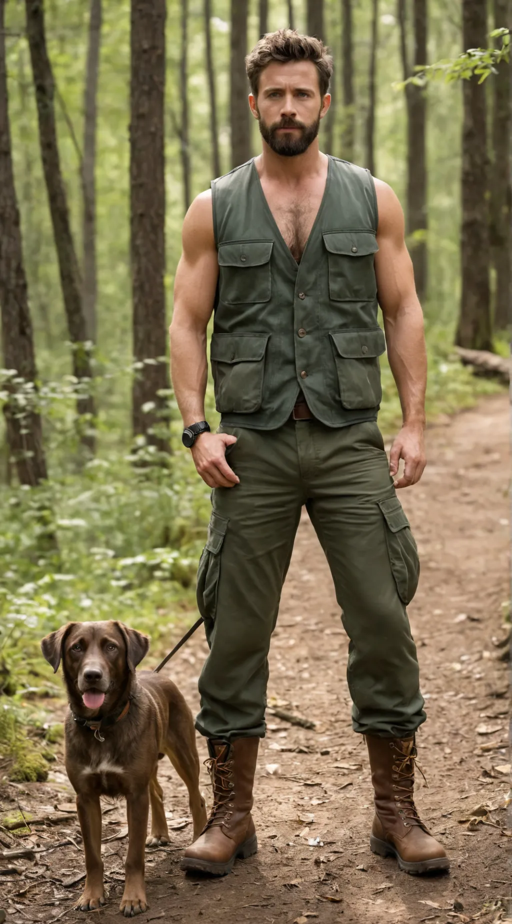 ai character: The Hunter background