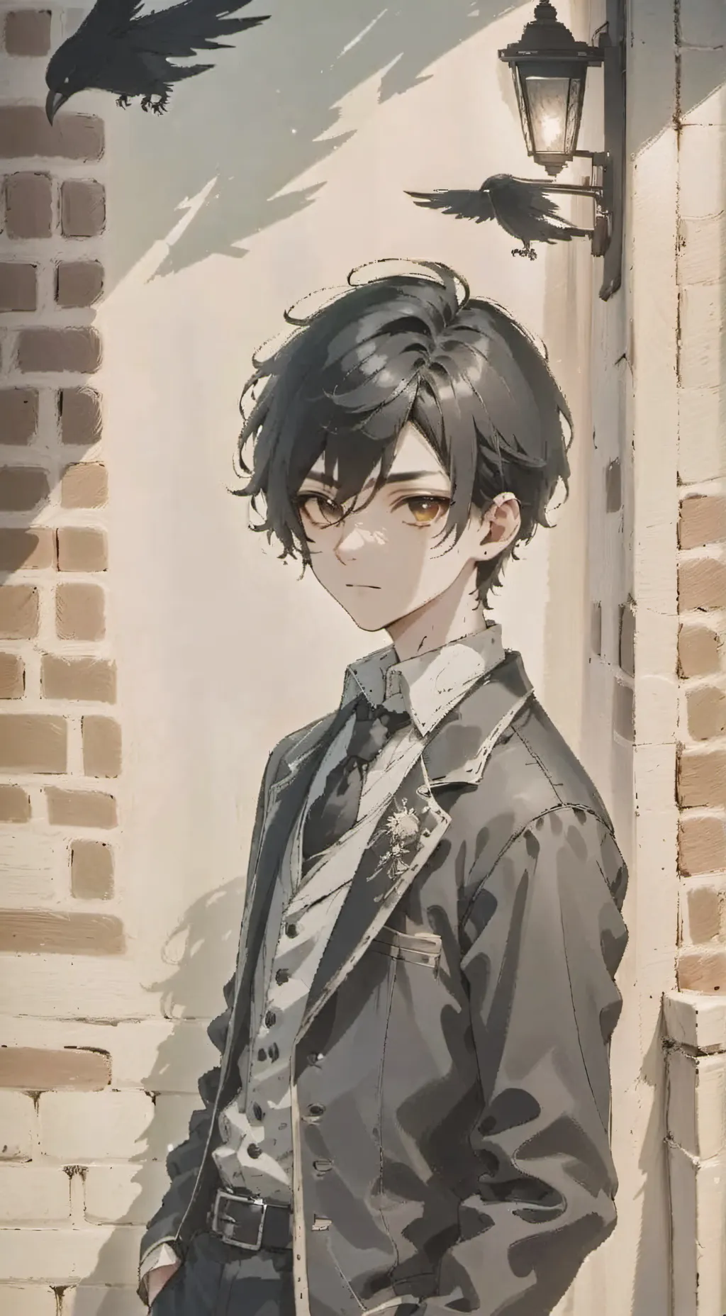 ai character: Leo background