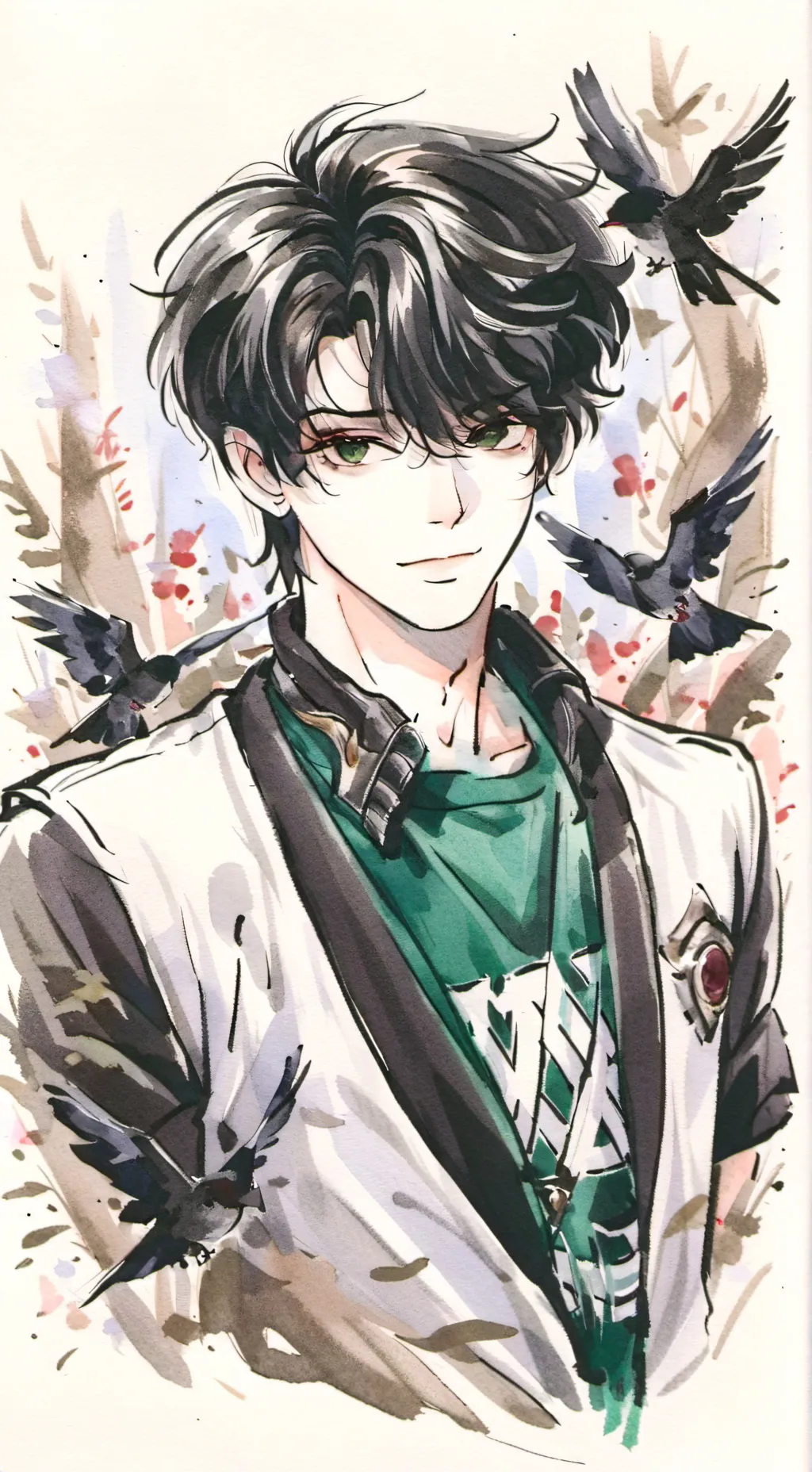 ai character: aiden🌹 background