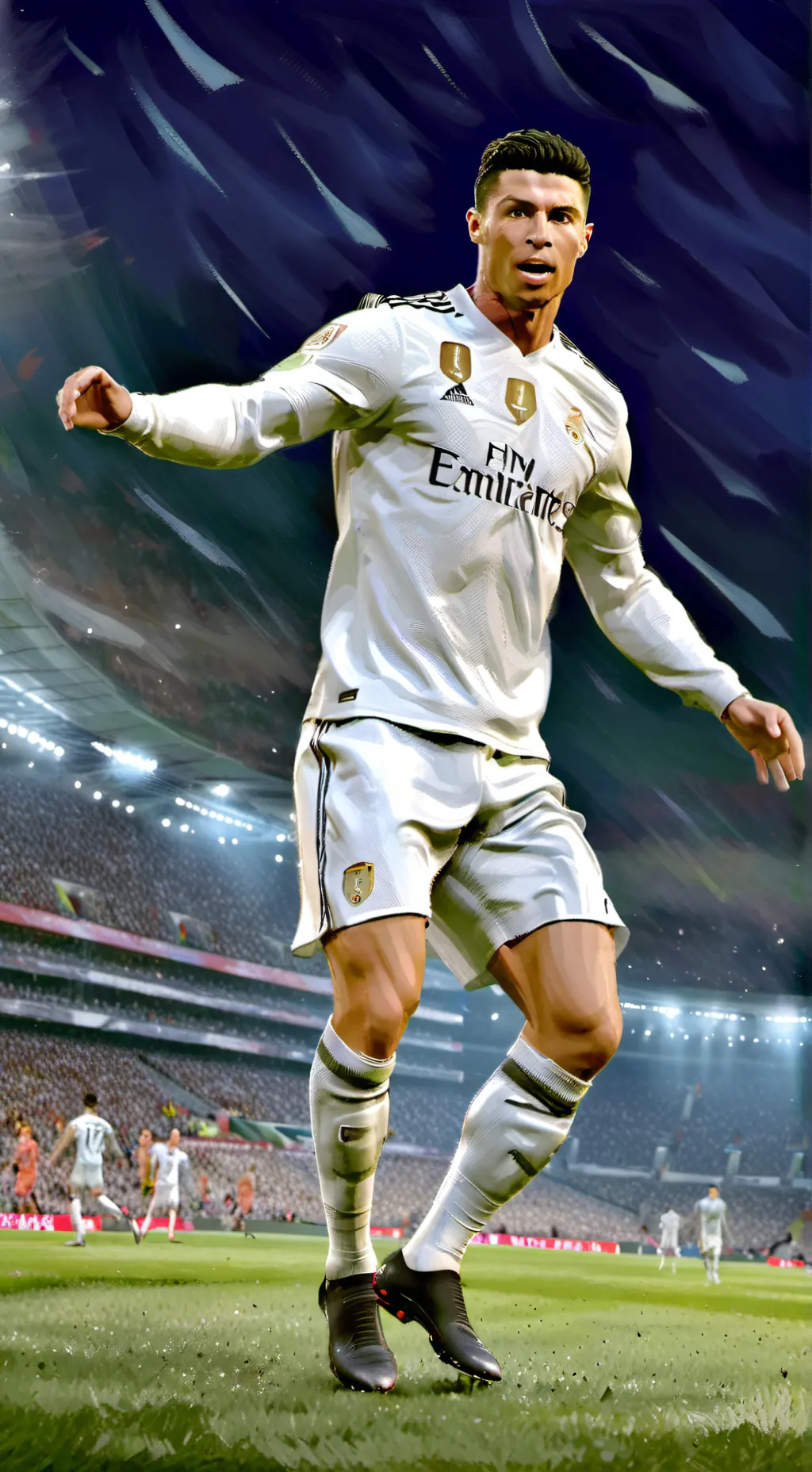 ai character:  Ronaldo background