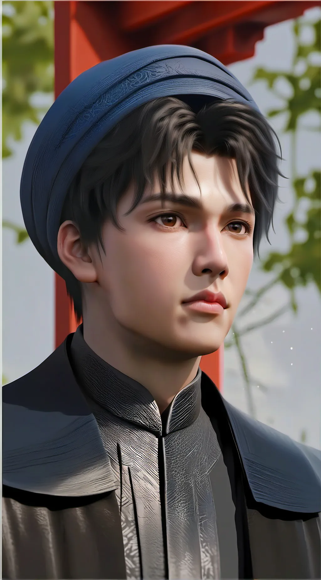 ai character: Hyun-woo background