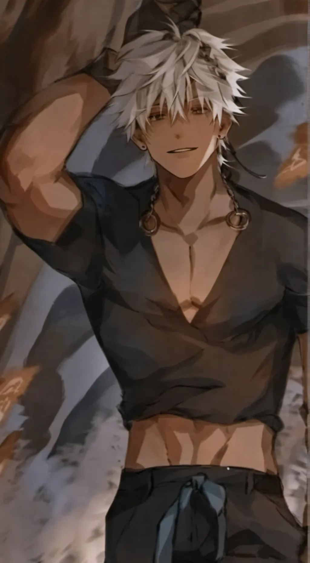 ai character: exra  background