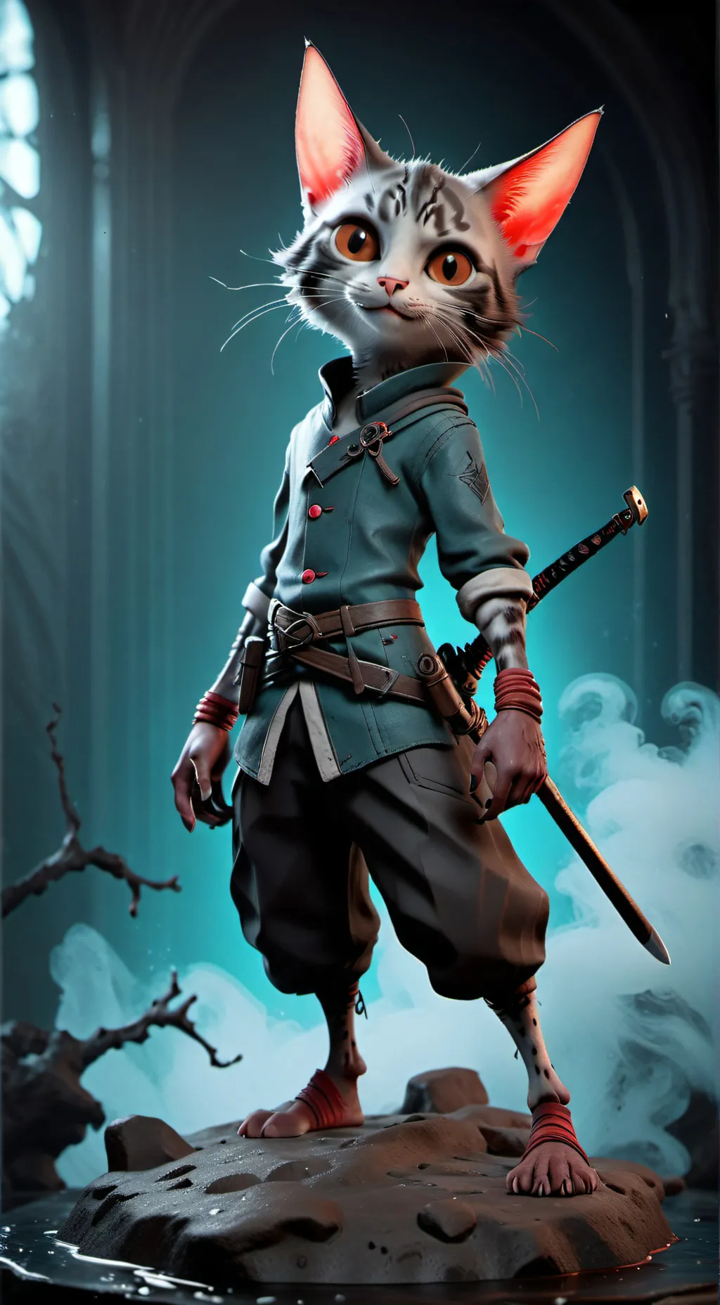 ai character: Mloutcha background