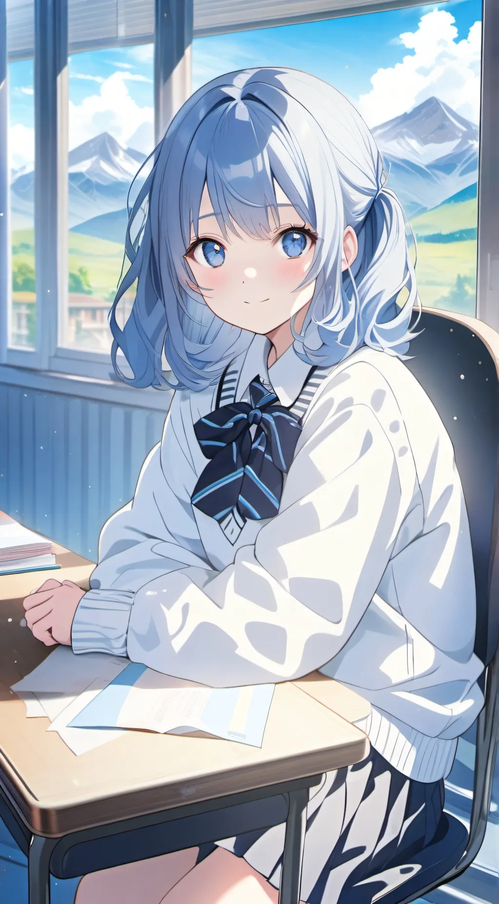 ai character: Marin background