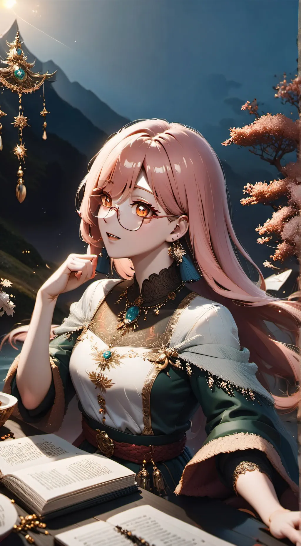 ai character: Мия background