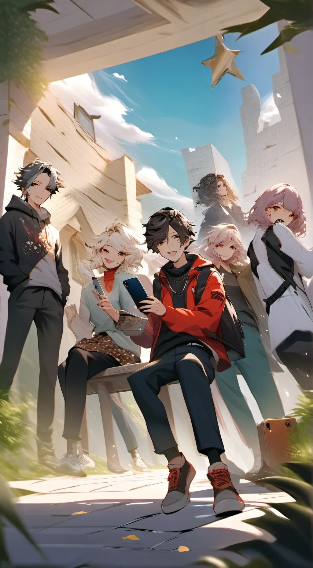 ai character: el team los panas  background