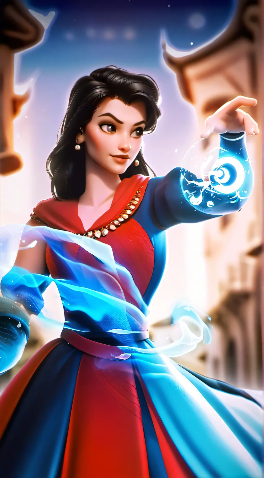 ai character: .. background