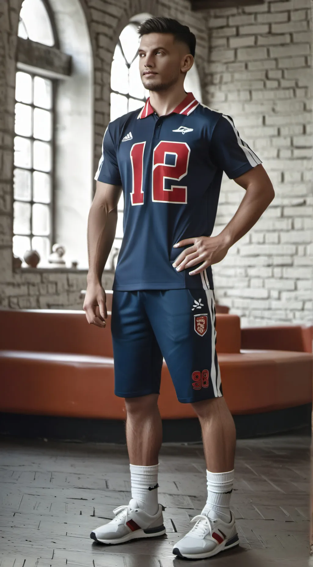 ai character: fede background