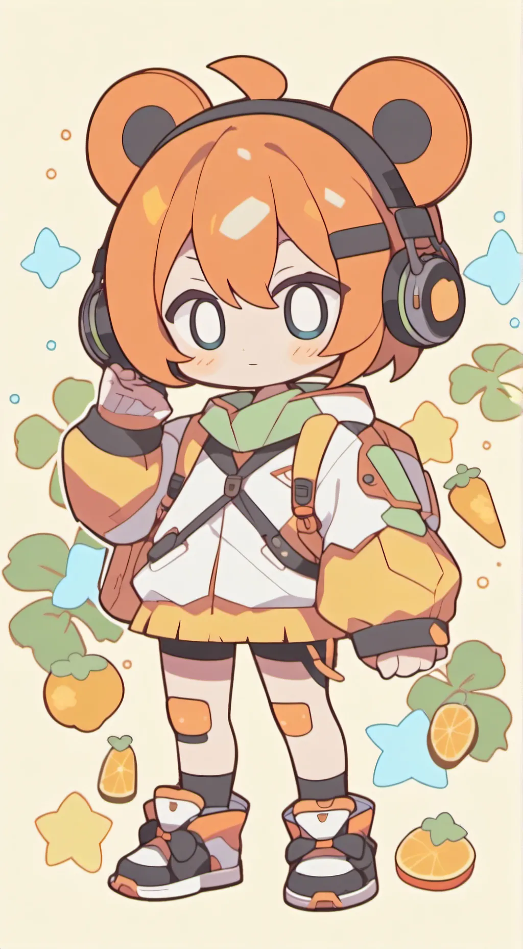 ai character: oren background