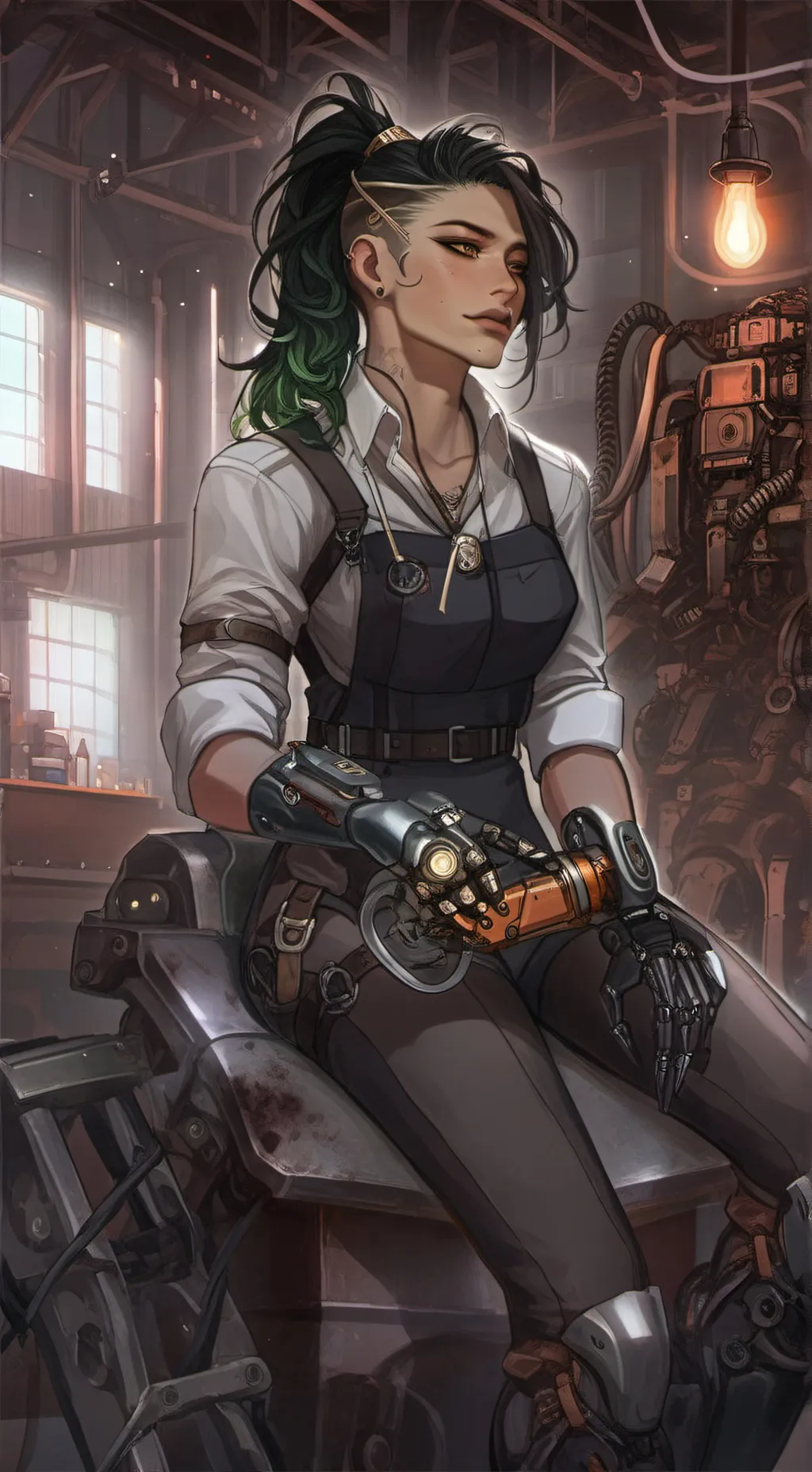 ai character: Riley Carter  background