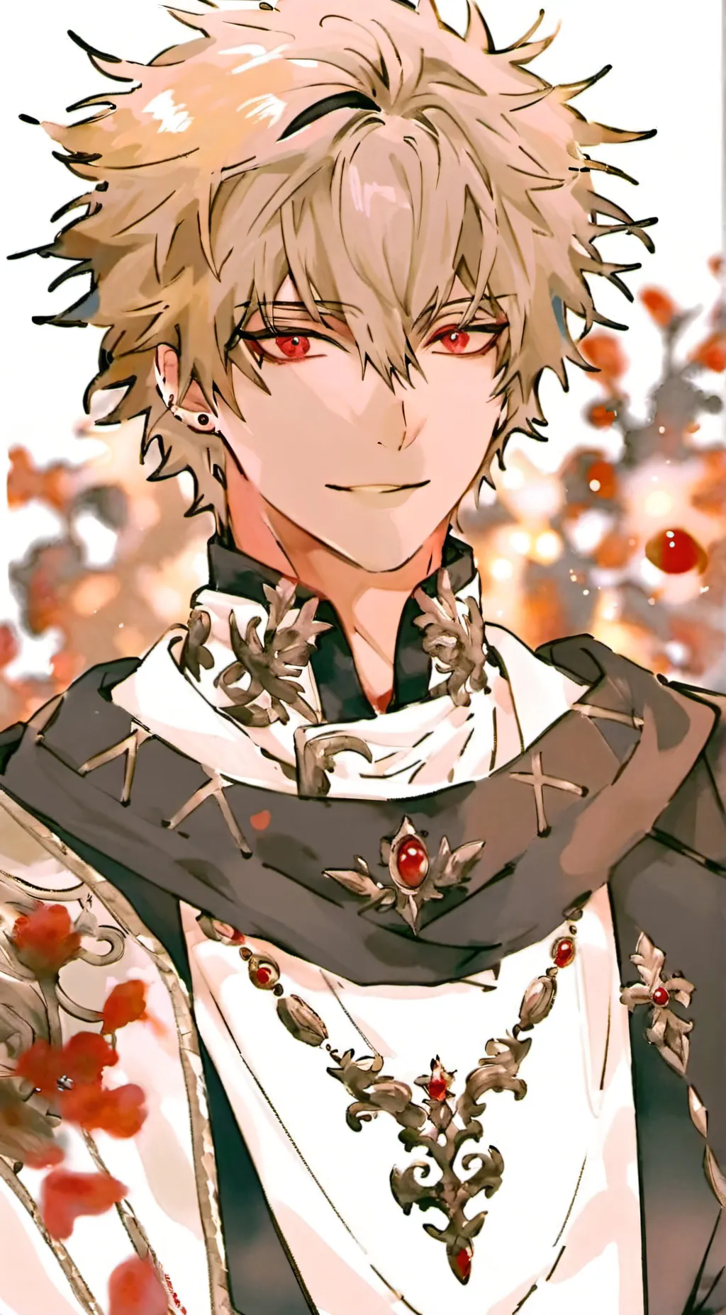 ai character: bakugo(fantasy) background