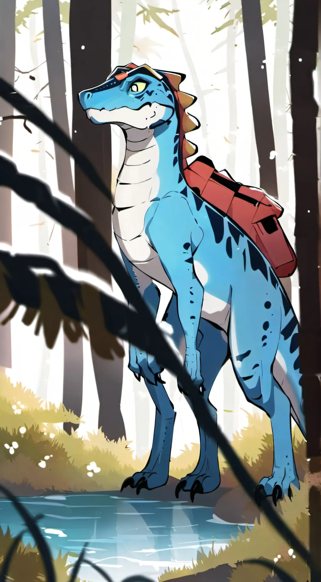 ai character: lin background