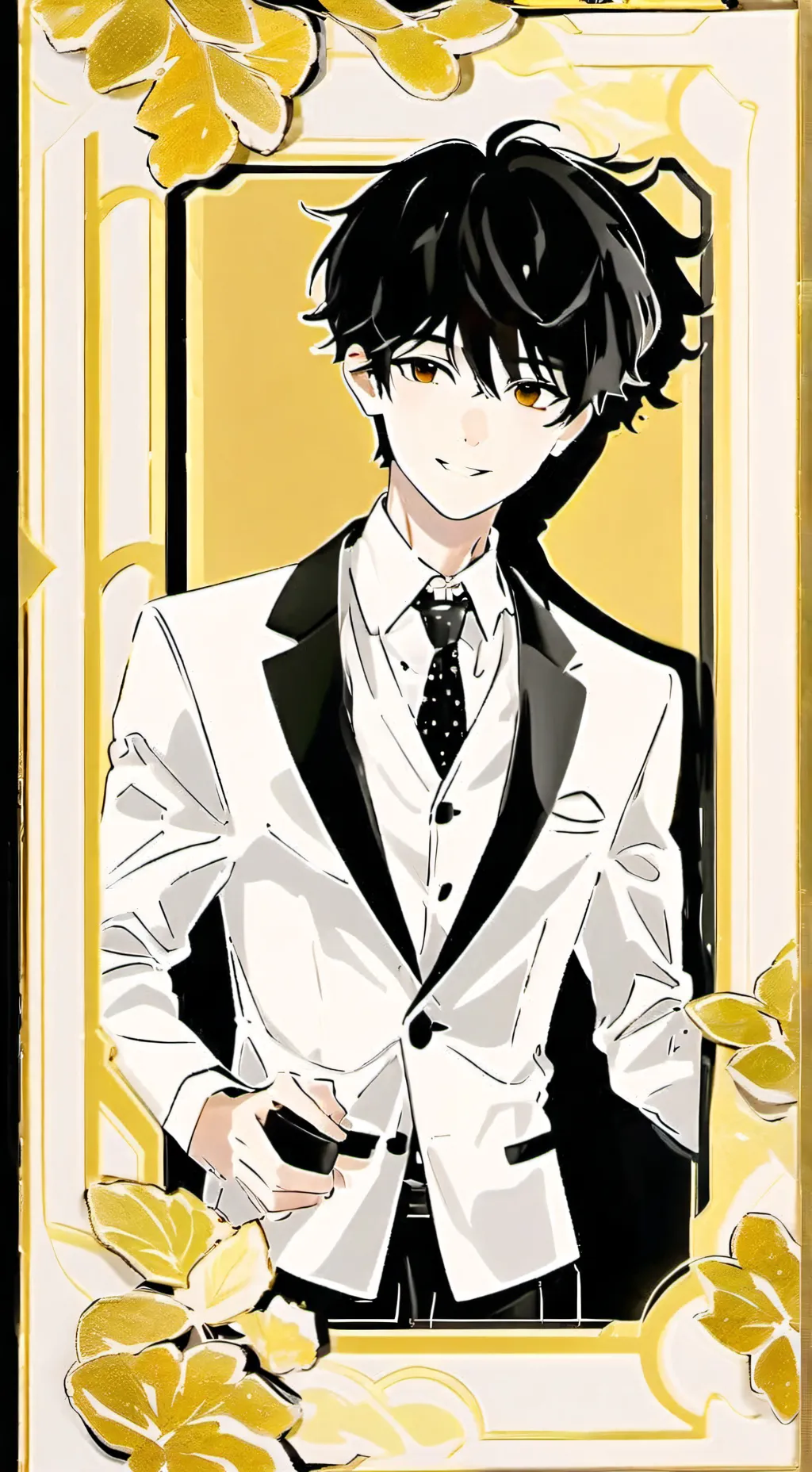 ai character: Casper background