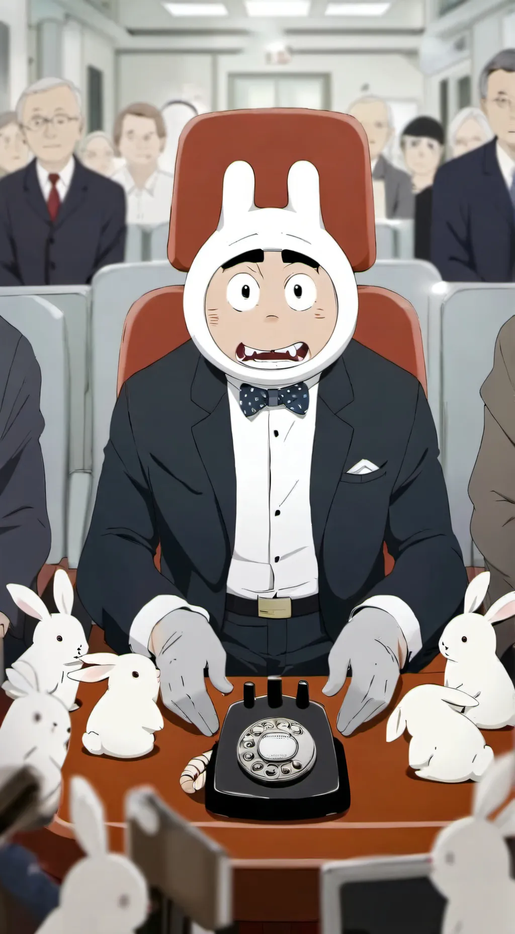 ai character: FINDING FRANKIE... background