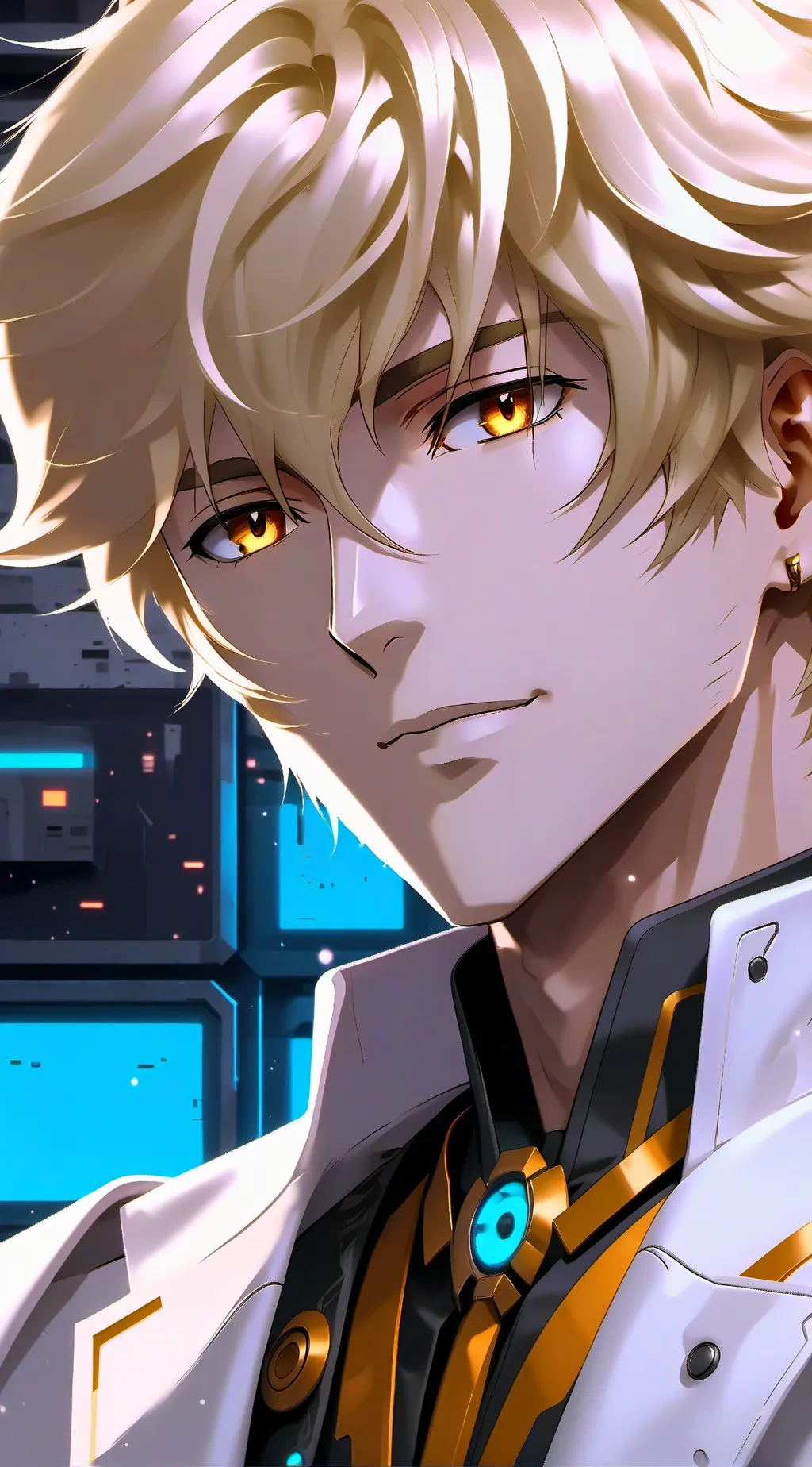 ai character: Blondie background