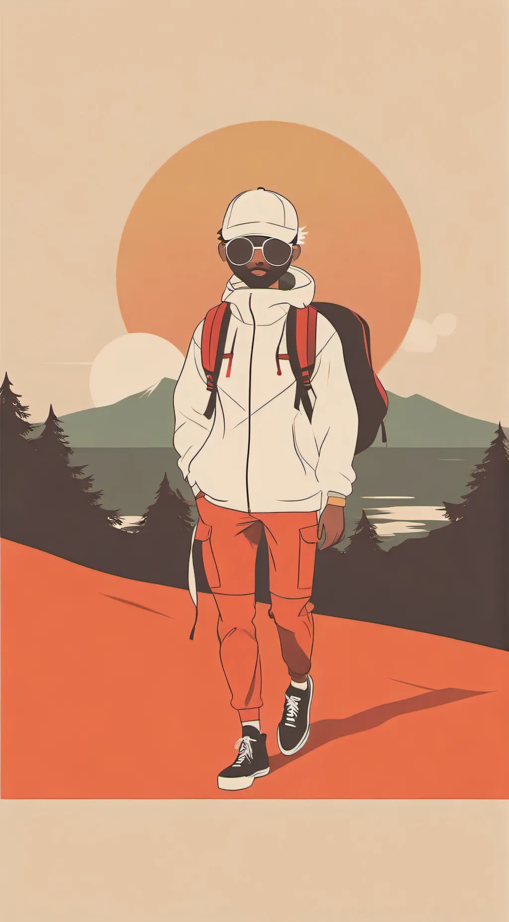 ai character: CREADOR background