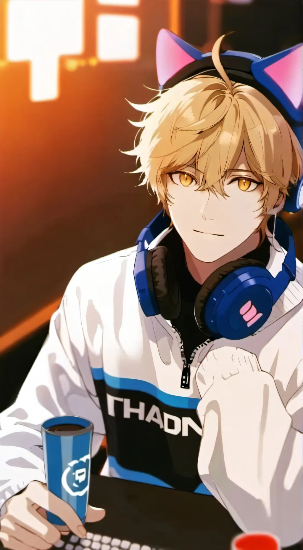 ai character: Your  bf background