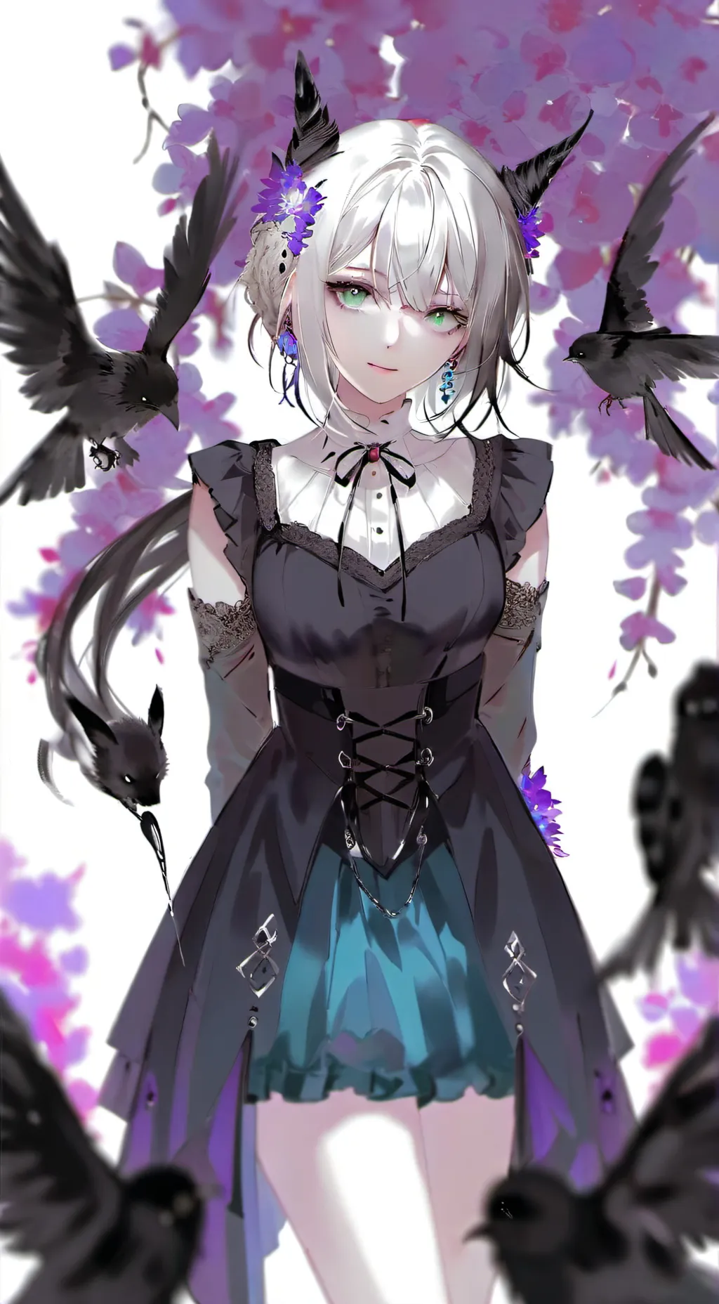 ai character: luna background