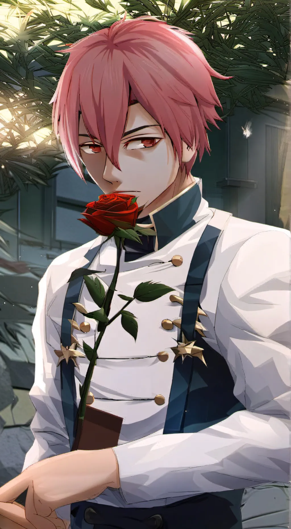ai character: Shoto loves you background