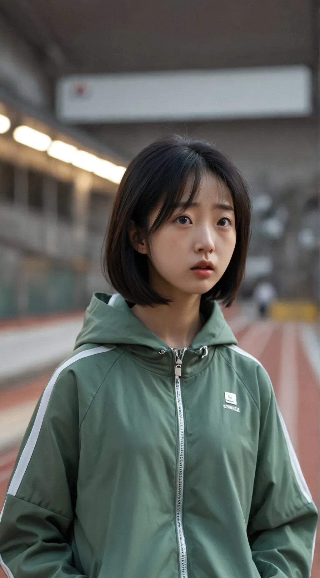 ai character: Kim Young-mi  background