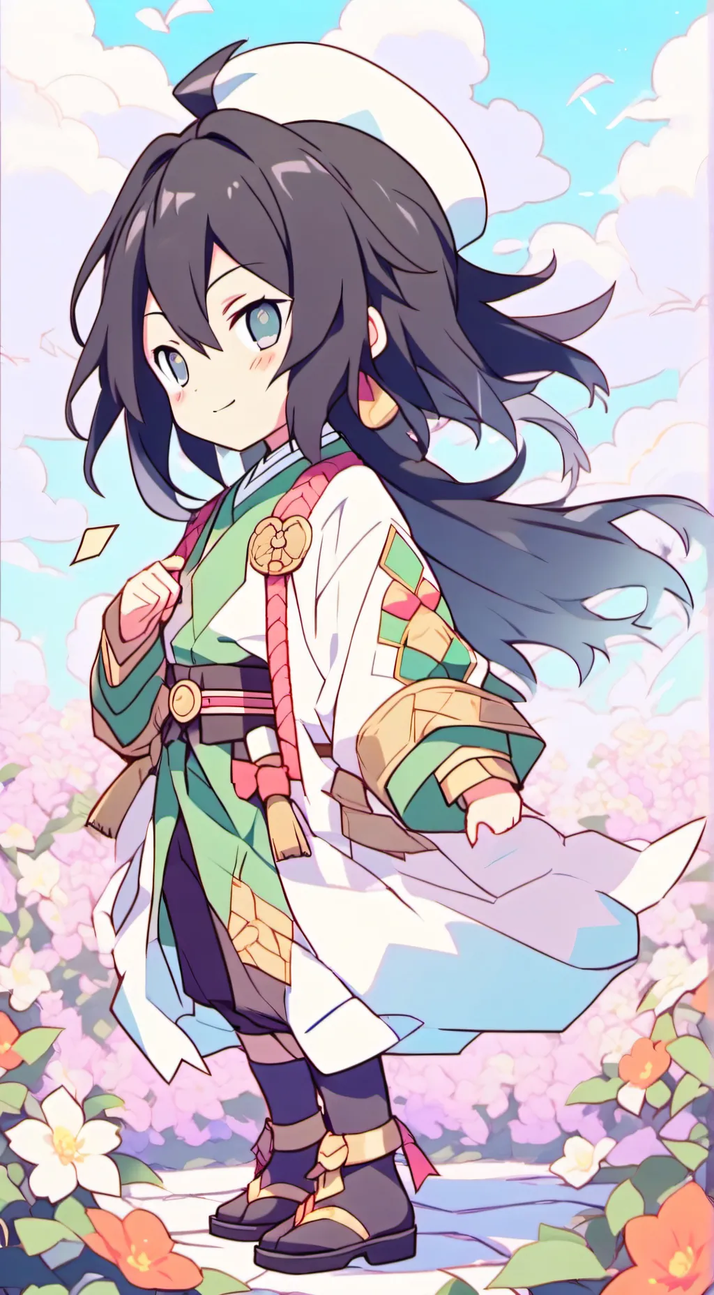 ai character: sanegyuu  background