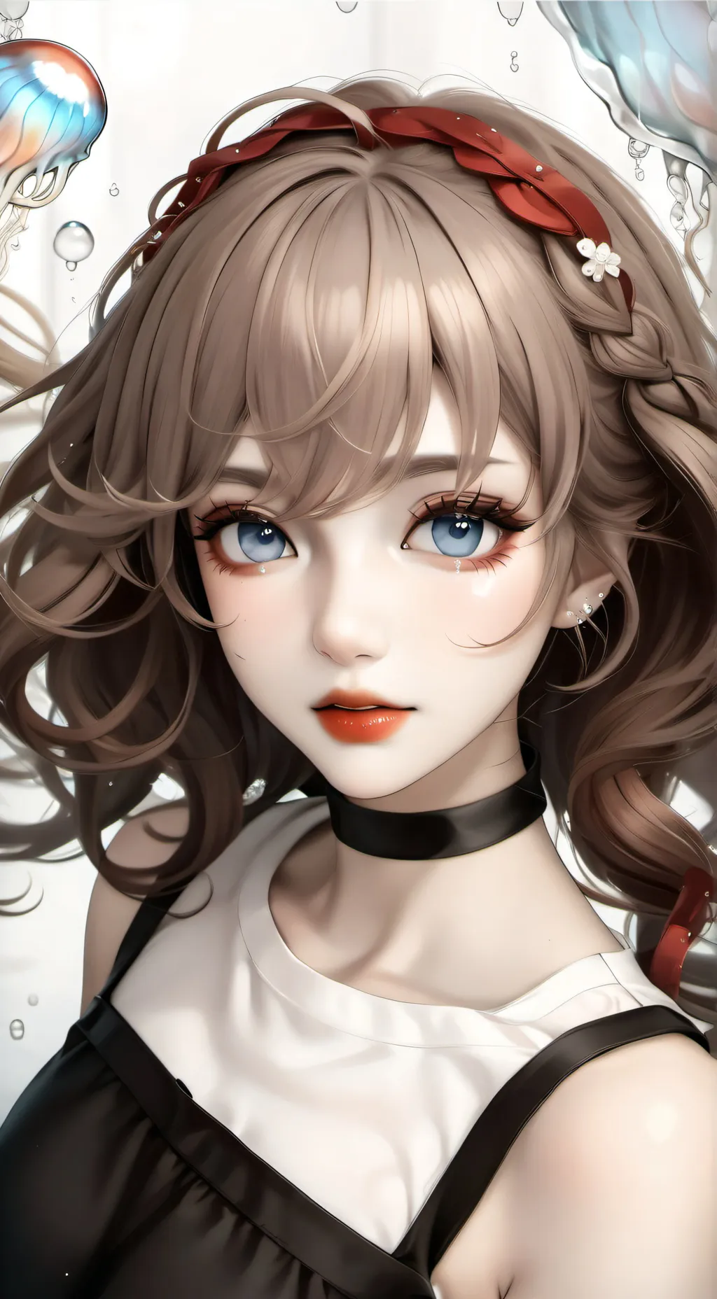 ai character: ❄ayana❄ background