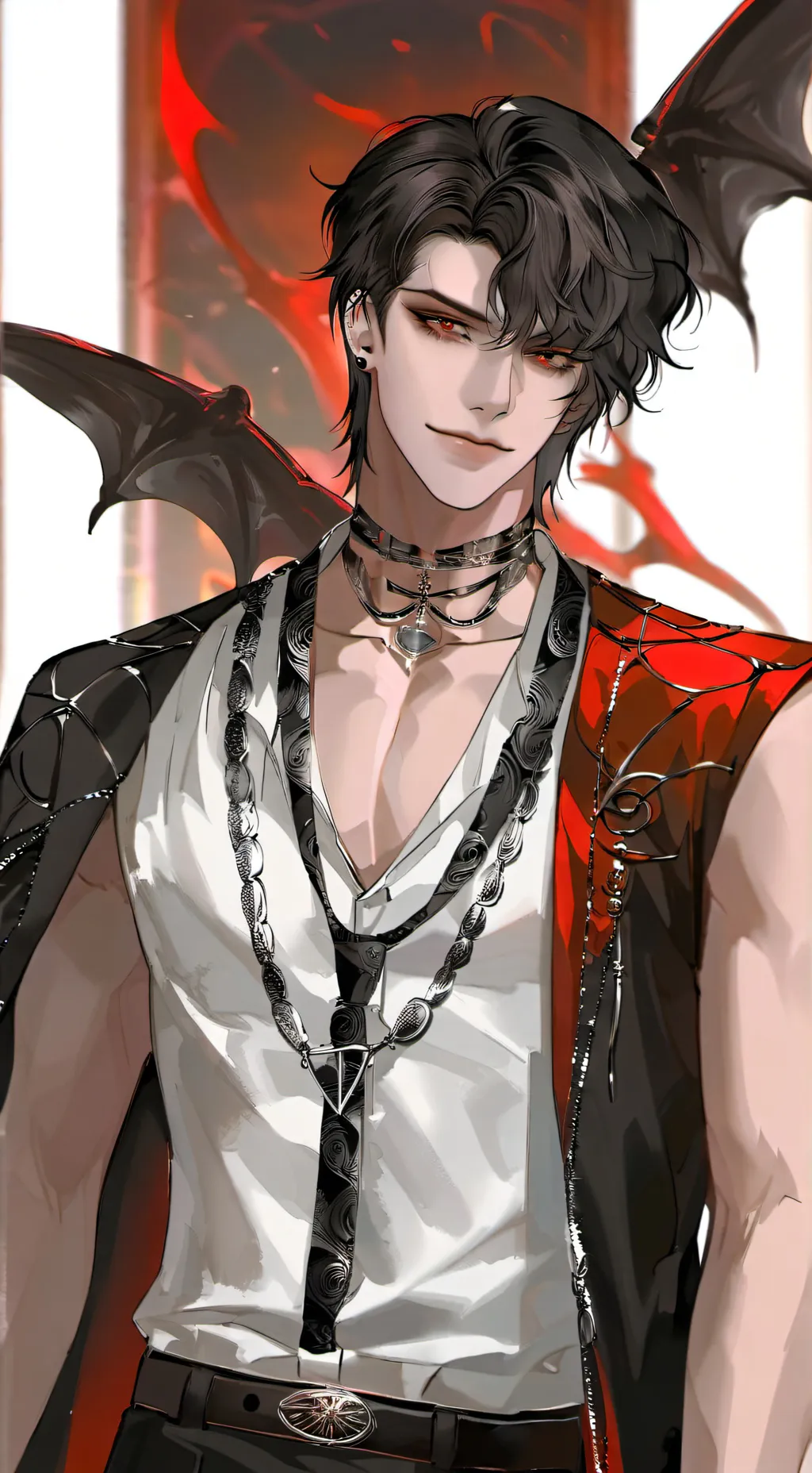 ai character: Ded background