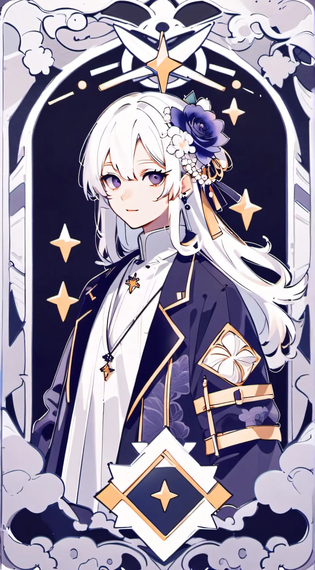 ai character: tv man  background