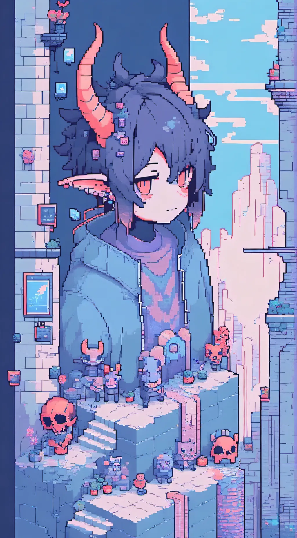 ai character: Fam background