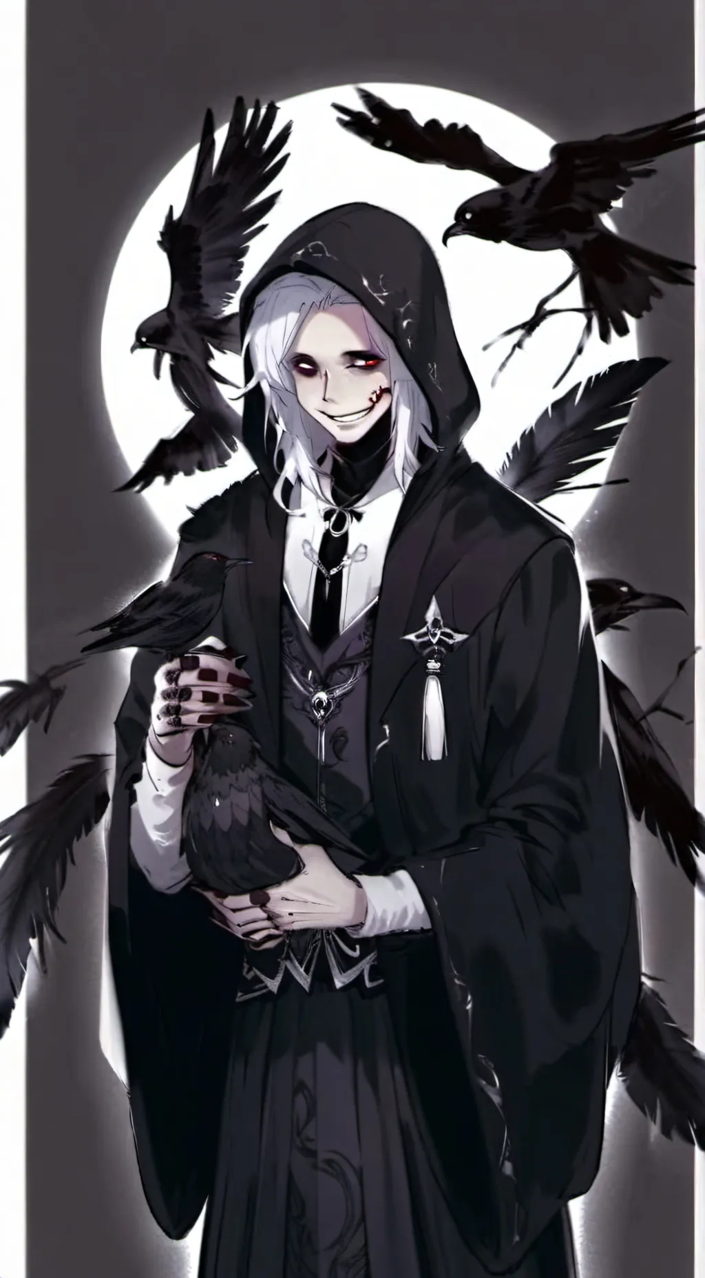 ai character: afterdeath  background