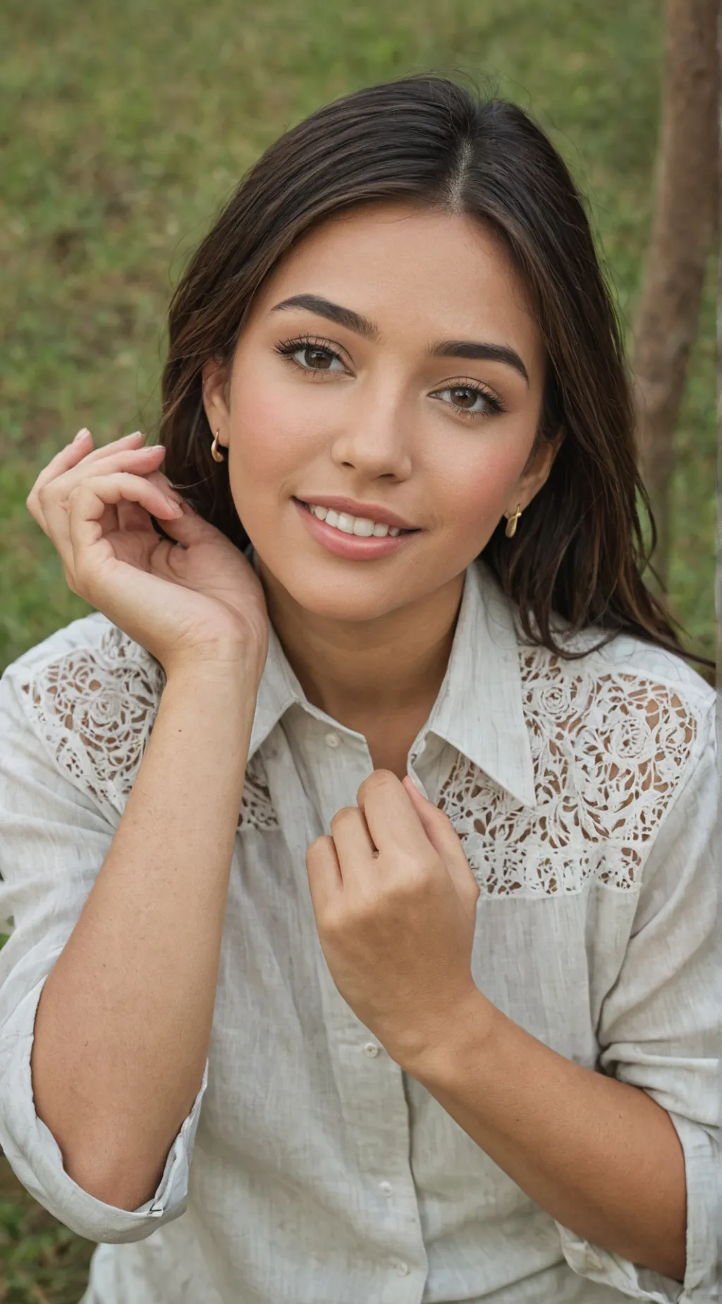 ai character: Rose  background