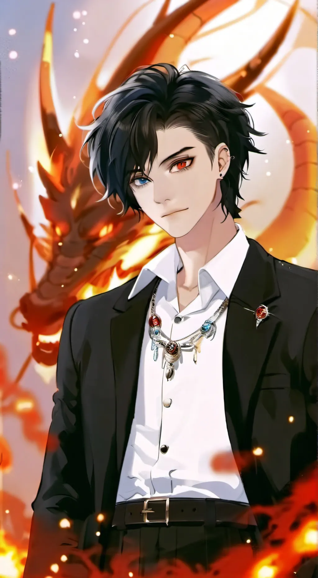 ai character: Aaron  background